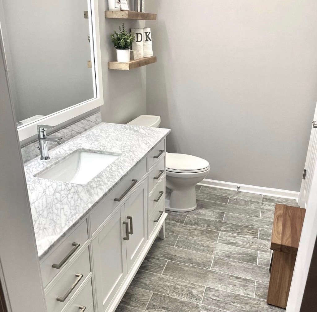 Guest bath remodel